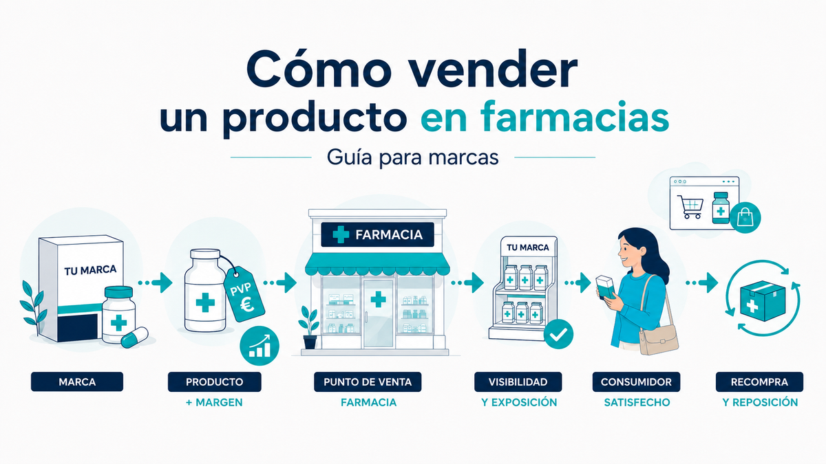 Cómo vender un producto en farmacias: guía para marcas